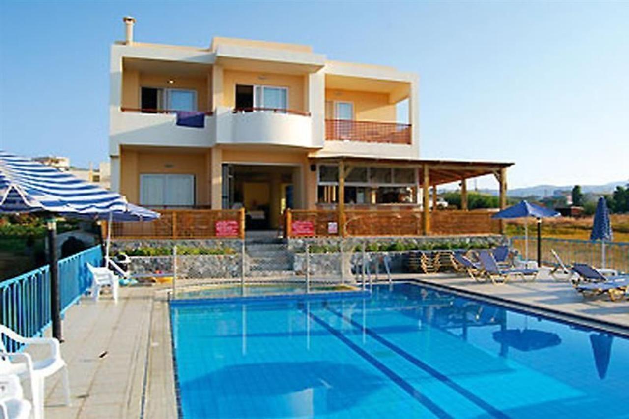 Danaos Beach Apartments Sfáka Dış mekan fotoğraf
