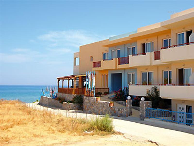 Danaos Beach Apartments Sfáka Dış mekan fotoğraf