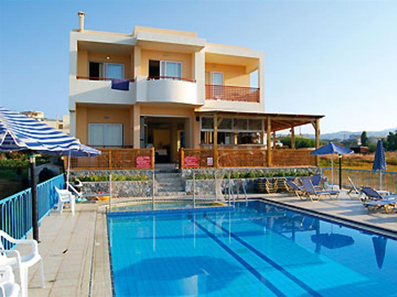Danaos Beach Apartments Sfáka Dış mekan fotoğraf