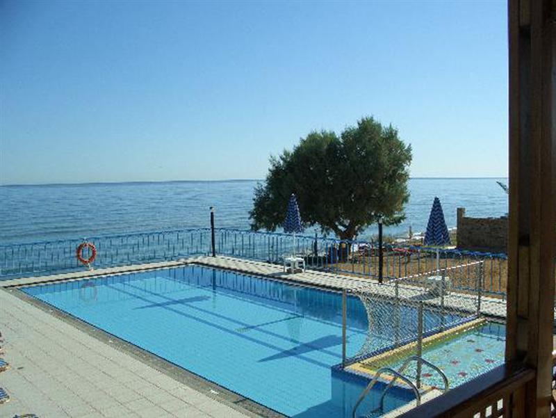 Danaos Beach Apartments Sfáka Dış mekan fotoğraf