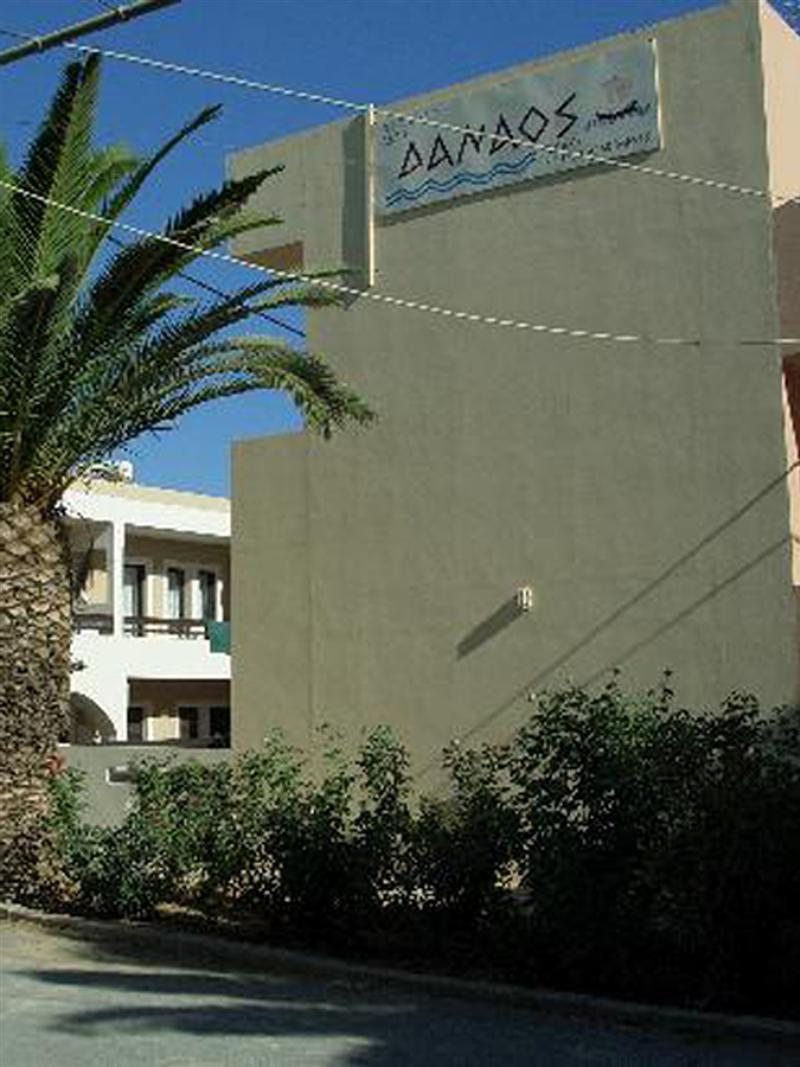 Danaos Beach Apartments Sfáka Dış mekan fotoğraf